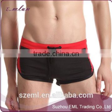 Factory wholesale OEM service mens custom arrow cotton boxer shorts home household boxers