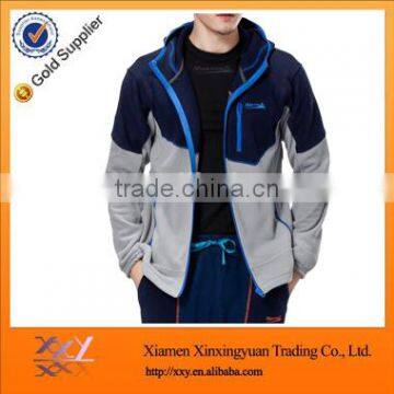 2015 Lastest Custom Contrast Casual Jackets with Zipper Blank