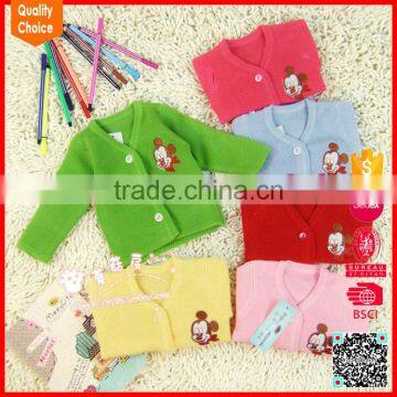 Wholesale knitted fashion customized baby wool sweater