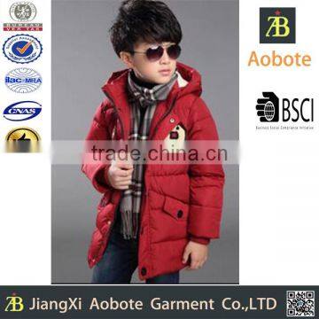 2016Hot Sale Short Hoody Kid Down Jacket