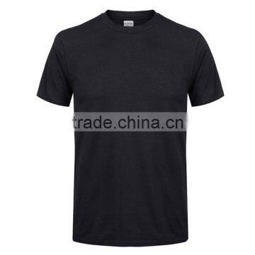 Men's Crew Neck Short Sleeve T-Shirt Slim Fit Casual Solid Color Basic Tee Shirt photo-2