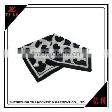 The Milk Cow Pattern Cute Printing Polyester Scarf photo-3