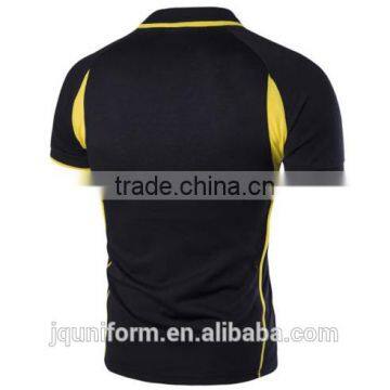 2016 New Mens Short Sleeve Cotton Blend Sport T-Shirts Men Polo t Shirts Sports Jerseys Golf Tennis Undershirts photo-3