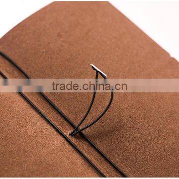 Soft Faux Leather Cover Planner Refillable Text Journal Dairy Planner Customizable Notebook With Band photo-3