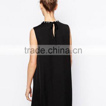 French Connection Dress With Encrusted Neckline photo-3