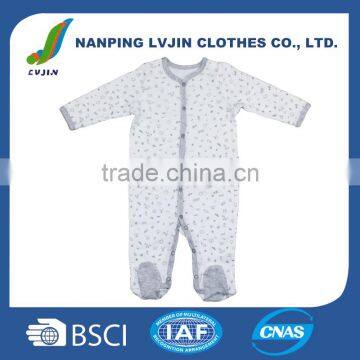 100% Cotton Long Sleeve Style baby pajamas