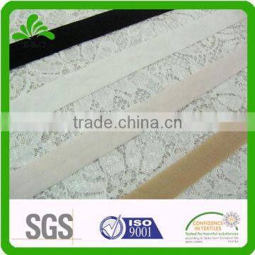 Plush fold-over elastic wide woven elastic tape nylon webbing