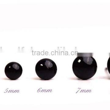 Needle Felting Accessories Small Felt Cute Toys Black Glass Eyes photo-5