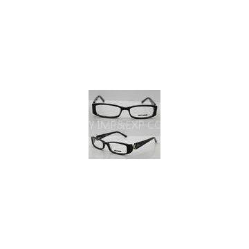 Classic Acetate Rectangle Mens / Womens Eyeglass Frames For Promotion