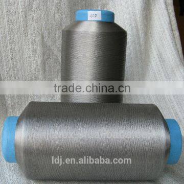 China conductive fiber, anti raidaiton silver fiber , anti bacterial silver coated nylon fiber