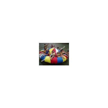 disco boat for water games inflatable crazy ufo