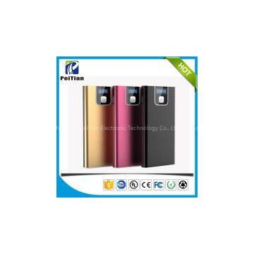 Big capacity LED power display fast charging rohs power bank charger 10000mAh