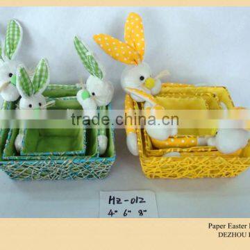 2014new paper basket handmade gift