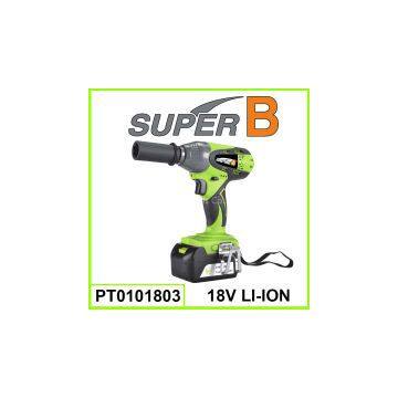 18V Li-ion cordless impact wrench