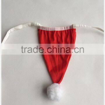 Cheap Christmas Red Man Young Boys in String Bikini Underwear