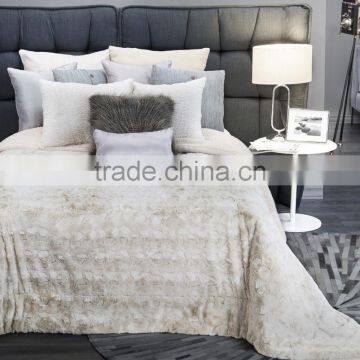 Hotel Home Use Microfiber 300g Filling Quilt Blanket / Comforter Set/single Size for Hospital Quilt Too photo-2