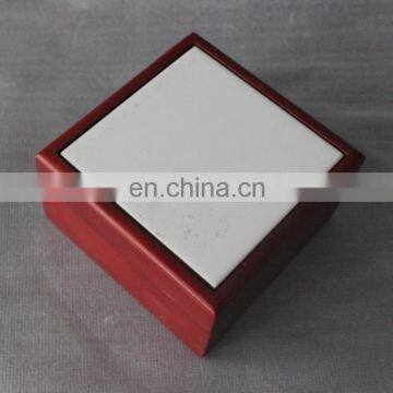 Wood boxes with tiles for sublimation