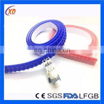 Silicone toy block base plate tape compatible OEM welcomed