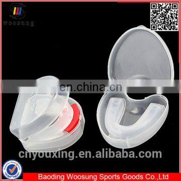 Custom gel taekwondo mouth guard clear mouth guard and case taekwondo