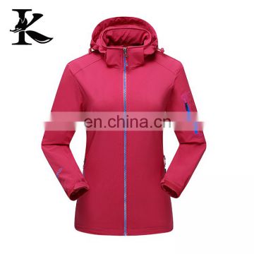 2016 New Winter Custom Cheap Waterproof Wholesale Windbreaker Jackets for women