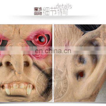 Halloween Red Eyes Ghost Horror Mask photo-6