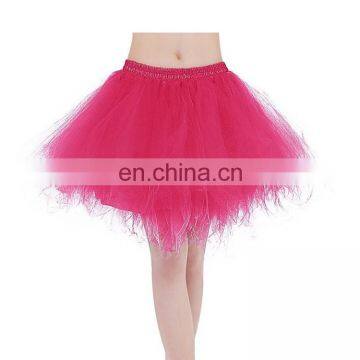 Multicolor fashion design pretty girl tutu skirt for wholesale