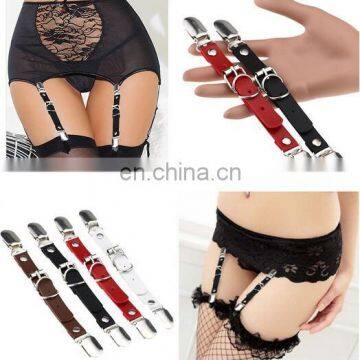 Sexy Duckbill Leather Punk Thigh Leg Ring Body Sculpting Garter Clip Body Chain