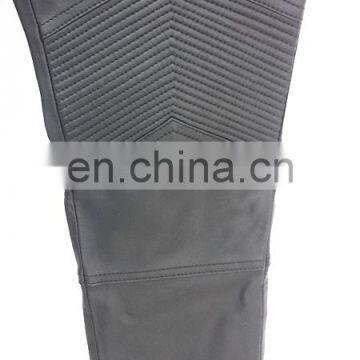 Ladies Fashion Tight Fitting Sexy Stretch Lamb Leaather Pants photo-4