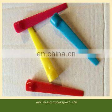 70mm plastic golf wedge tees mixed colors