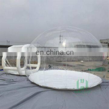 Romantic inflatable bubble tent with good quality hot sale inflatable clear dome house