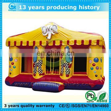 2014 hor sale circus inflatable bouncer,inflatable circus bouncer,circus bouncer