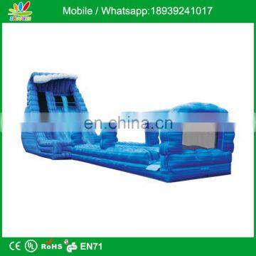 Inflatable 22ft Blue Crush 2 Lane Run N Slide Combo
