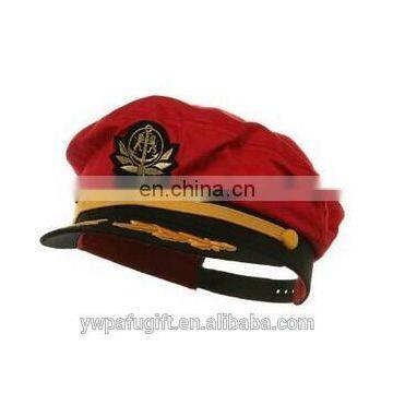 broner red flagship adjustable captain hat