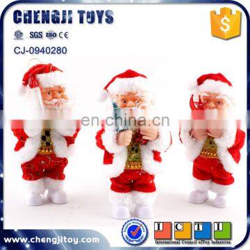 Battery operated chrisman musical santa claus