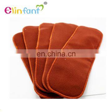 Elinfant Reusable Washable Baby Diapers Coffee Fiber Diaper Insert Baby Diaper Insert