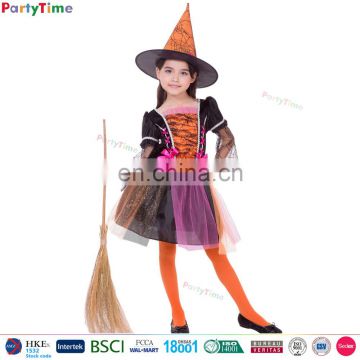 Party Time Brand used halloween costumes sale orange mischievous witch costumes girls halloween costumes