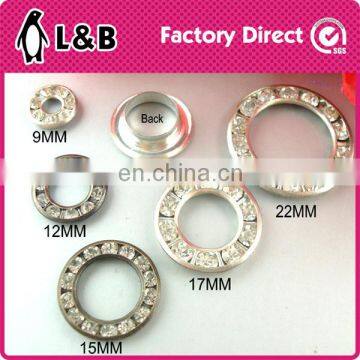 9MM 12MM 15MM 17MM 22MM garment accessory strass eyelet grommets