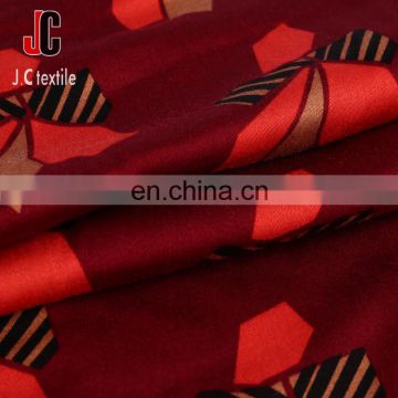 2017 cheap price newest custom printed 100% rayon fabric crepe fabric for garment