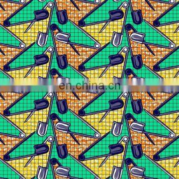 Nigerian Wax Fabrics Veritable Cotton Wax Super Soso Wax Fabric