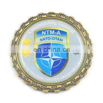 Wholesale Custom Logo Cheap Metal Blank Silver Coin photo-6