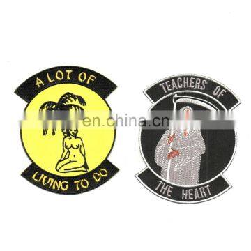 High quality custom souvenir embroidered patches
