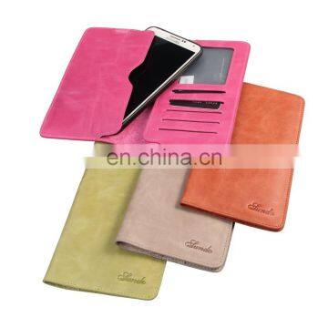 Hot Selling Mobile Phone Wallet Case Leather