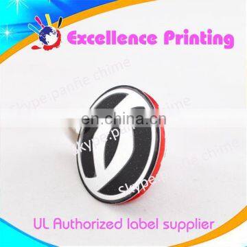 colorful self adhesive 3d dome label