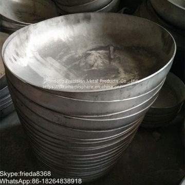 Carbon steel dished end torispherical head for oil tank