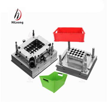 taizhou mold manufacturing plastic milk crate mold