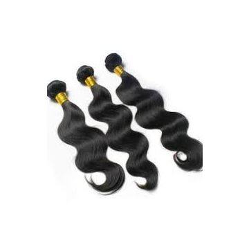 Bouncy Curl Virgin Human Hair All Length Weave 16 Inches Blonde Durable Healthy