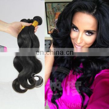 AAAAAAAA Wholesale soft, straight and natural body wave virgin brazilian hair extension