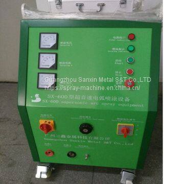 SX600 zinc coating machine,  lpg gas cylinder arc spray equipment, Chinese supplier  arc coating equipment with factory price
