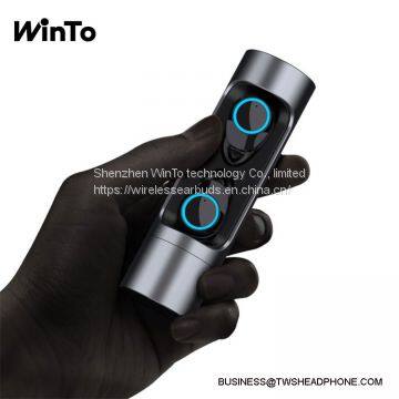 X8 True Wireless Earbuds Bluetooth 5.0 With 360 Rotate Cylinder Charging Case Best Stereo Earphones, IPX7 Waterproof photo-4