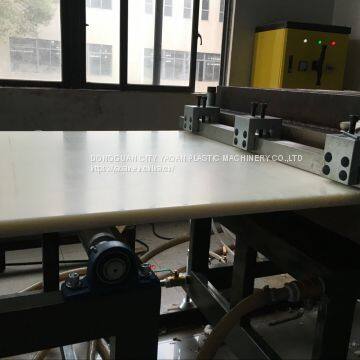 PP/PE/PA/ABS/POM super solid plank /sheet/board extrusion machine